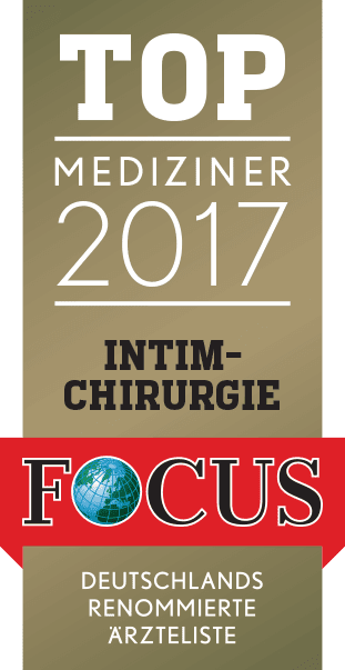 Focus Top Mediziner 2017 - Intimchirurgie Focus Top Mediziner 2017 - Intimchirurgie