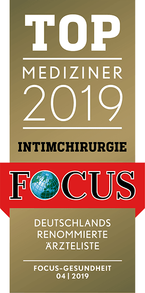 Focus Top Mediziner 2019 - Intimchirurgie Focus Top Mediziner 2019 - Intimchirurgie