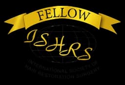 Fellow der International Society of Hair Restoration Surgery (erster deutscher Haarchirurg mit dieser Auszeichnung) Fellow der International Society of Hair Restoration Surgery (erster deutscher Haarchirurg mit dieser Auszeichnung)